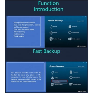 Software de Protección de Datos de recuperación del sistema operativo de una sola computadora para PC de oficina personal/Aula de escritorio/sala de conferencias multimedia