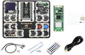 Aismartlink <strong>Raspberry</strong> <strong>Pi</strong> Pico 2 W <strong>Sensor</strong> Kit, Compatible with <strong>Raspberry</strong> <strong>Pi</strong> Pico 2 W Microcontroller Board