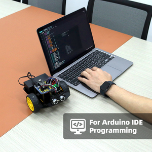Tscinbuny 2WD kit di Mini robotica programmabile kit di moduli elettronici kit di creazione di istruzione per Arduino - Product Image 5