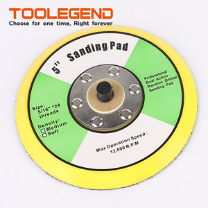 5 Inch Abrasive Sanding Disc <strong>Backer</strong> Plate Polisher <strong>Backer</strong> <strong>up</strong> <strong>Pad</strong> 125mm With / Without Holes - Product Image 2