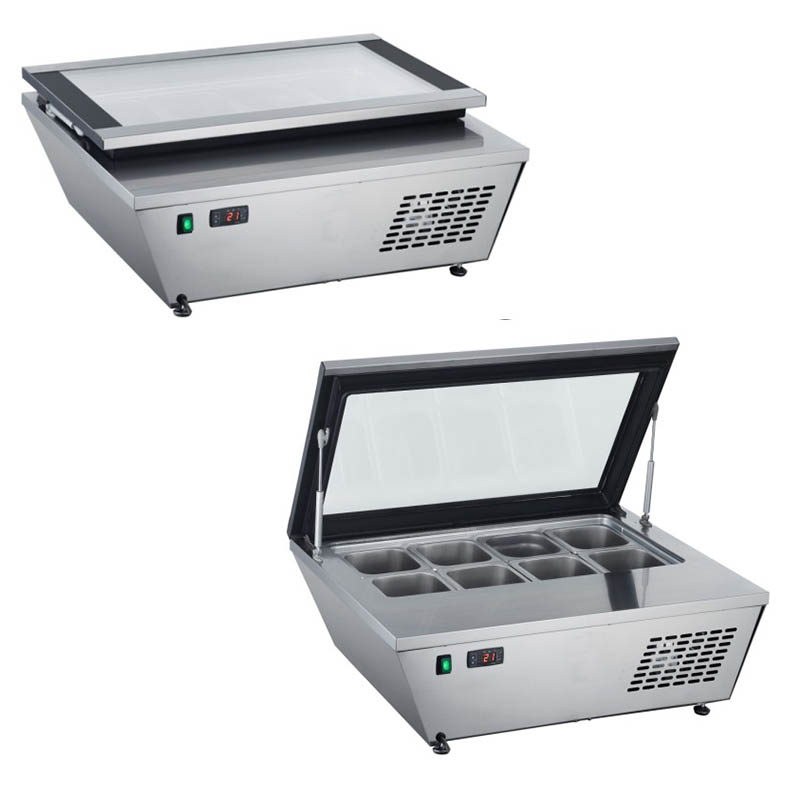 Ice cream freezer display cabinet commercial freezer