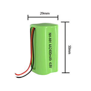 定制镍氢镍镉2.4v 3.6v 4.8v 6v 7.2v 9.6v 12v 13。2v 14。4v 16。8v 24v尺寸AA AAA Sub C NiMH NiCD可充电电池组 - Product Image 1