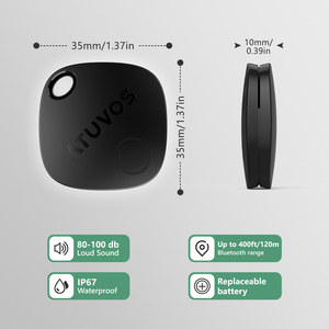 Wholesale 2024 ATUVOS IP67 Smart GPS Tracker Locator Waterproof Key Finder <strong>Apple</strong> <strong>IPhones</strong> 14 15 16 Best Reviewed 'Find My' App - Product Image 2