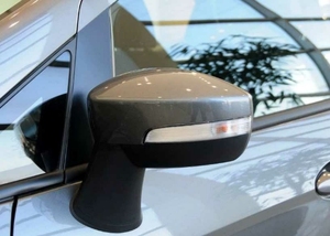 蓝色玻璃反炫目广角视图加热 led 转向信号箭头侧面后视镜福特 ecosport 后视镜子 - Product Image 3