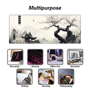 Trung Quốc phong cách mực Chuột chơi game pad bàn lớn Mat nghệ thuật Sakura phong cảnh mở rộng bàn phím máy tính Chuột Mat - Product Image 5