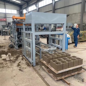 Assembly <strong>Line</strong> Production of Cement Bricks Top 10 Concrete <strong>Block</strong> Making <strong>Machine</strong> - Product Image 1