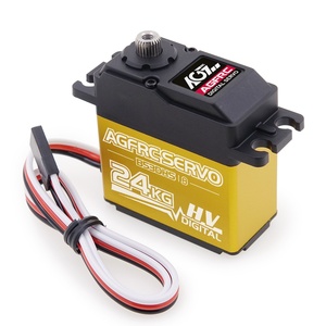 AGF Aoguangfei 24KGデジタルサーボB53DHS高電圧8.4VプログラマブルロボットRCカーボート用耐久性プラスチック製 - Product Image 5