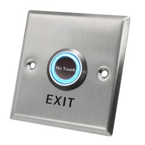 12/24V Tipo Quadrato Touchless Del Sensore Pulsante di Uscita/Contactless Porta Interruttore di Spinta Con La Gamma Regolabile - Product Image 2