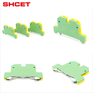 Sak Ek 2,5/35 doble capa Din Rail Spring Cage plástico Push in doble nivel puesta a tierra bloque de terminales de puesta a tierra - Product Image 4
