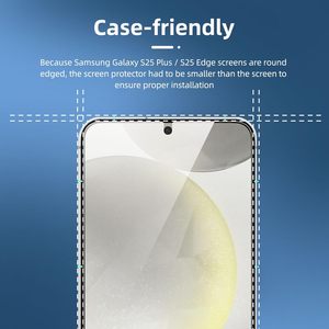 2.5D chống xước bong bóng miễn phí vân tay mở khóa 9H Tempered Glass điện thoại di động bảo vệ màn hình cho <span class=keywords><strong>Samsung</strong></span> Galaxy S25 cộng với - Product Image 5
