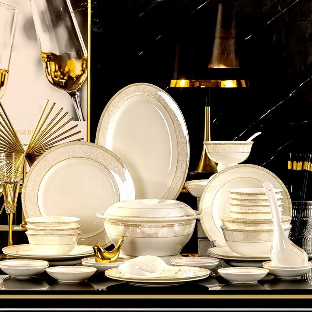 White 6 White 1 56-piece