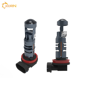 2025 yeni LED far H4 tak ve çalıştır H7 H11 LED ampuller 50W 5000LM 1:1 halojen Mini LED projektör Lens araç aydınlatma sistemi, - Product Image 4