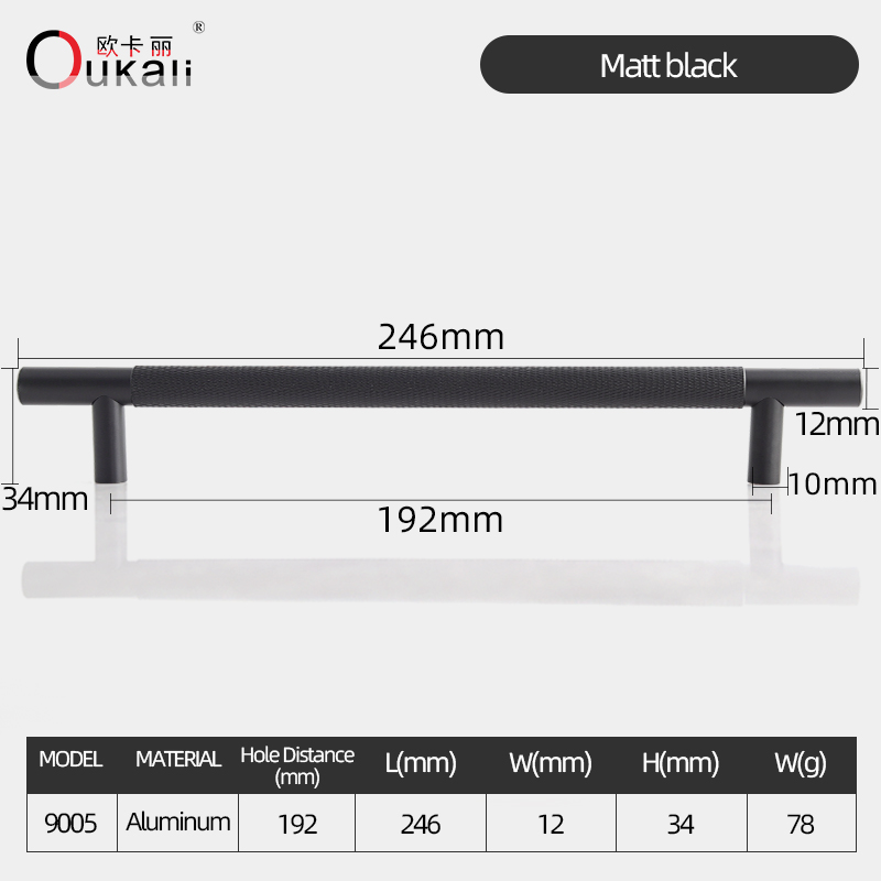 9005-192Noir mat