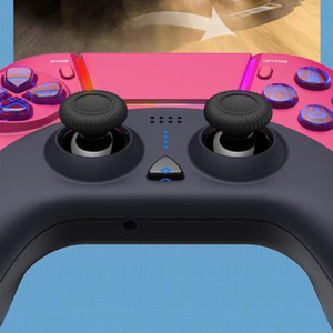 PS4エリートコンピューター振動6軸ハンドルコントローラー用の新しいホット販売ワイヤレスゲームパッドジョイスティック - Product Image 5
