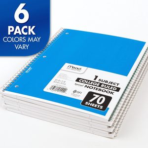 Cuaderno en blanco de papel grueso con gráfico en espiral multicolor personalizado de alta calidad MYWAY - Product Image 5