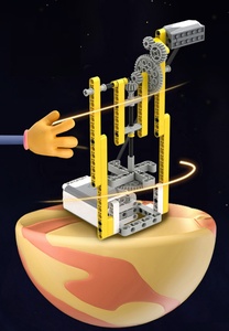 420 piezas programación Robot bloques de construcción juguetes conjunto ciencia e ingeniería aprendizaje para niños juguetes educativos de energía