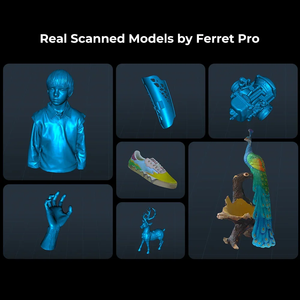 Escáner portátil de alta precisión CR Scan Ferret Pro 3D para escultura inversa para cuerpo de piedra facial en tiendas de impresión - Product Image 3