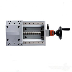 Barra de guía de mesa deslizante lineal de elevación de recepción, mesa de combinación de tornillo de bola manual - Product Image 2