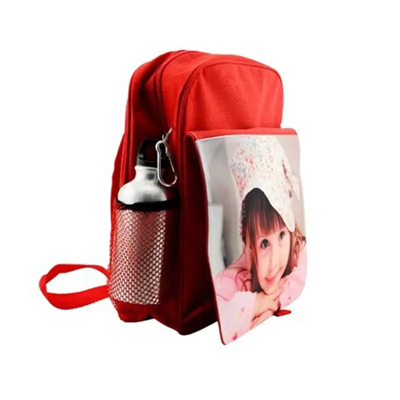Sevimli çocuk sırt çantası süblimasyon çocuk okul çantası DIY ısı basın ısı transferi yazdırılabilir çocuk okul çantası s