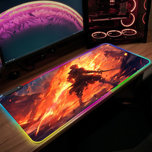 Toptan özel XL XXL RGB oyun Mouse Pad RGB oyunu sümen - Product Image 3