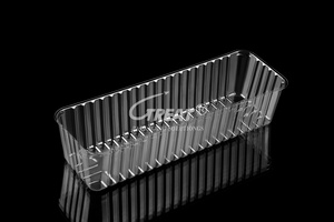 Scatole di immagazzinaggio in plastica trasparente per animali domestici scatola presente trasparente contenitori vuoti rettangolo cubo caramelle biscotti al cioccolato trattino scatole - Product Image 3