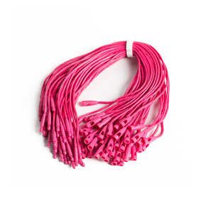 Customized Clothing Size <strong>Tag</strong> Apparel Snap Lock <strong>Plastic</strong> <strong>Tag</strong> <strong>Loops</strong> Fastener <strong>String</strong> Wax Seal