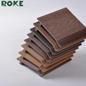 ROKE Factory Großhandel geriffelte Innen Innen dekorative Wand platte Wpc Great Wall Board Verkleidung
