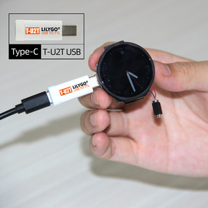 LILYGO TTGO T-WATCH 2021 T-Micro32 Plus ESP32 programmazione orologio Touch Screen capacitivo Psram supporto motore a vibrazione WiFi BLE - Product Image 4