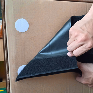 Correas de protección de envoltura de Transporte Firme de gancho y bucle personalizadas correa de paleta de carga para correa de fijación de cartón - Product Image 4