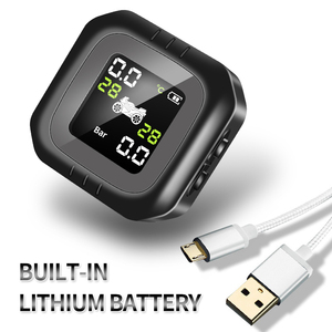 Sistema de supervisión de presión de neumáticos TPMS 2, sensores externos para motocicleta TPMS, novedad - Product Image 2
