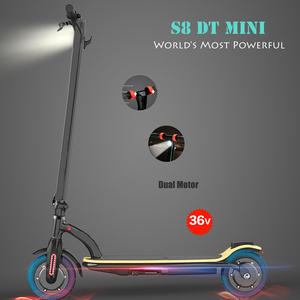 Yetişkinler için 2024 en güçlü en hafif 8 inç 1000 w çift elektrikli motorlu scooter - Product Image 6