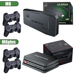Console per videogiochi retrò M8 con Controller Wireless Game Stick 4K 64G 10000 giochi HDMI-compatibile per GBA/PS1/FC - Product Image 2