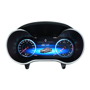 Medidor de velocidad de actualización de 12,3 "para Mercedes Benz C GLC clase W205 W253 tablero LCD de coche Panel de instrumentos de grupo Digital Linux