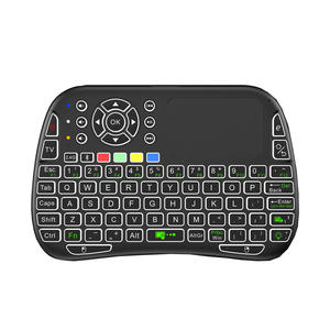 Wholesale M9 Wireless Mini <strong>Keyboard</strong> Backlit IR Learning 2.4G Voice Remote <strong>Control</strong> Touchpad Handheld <strong>Keyboard</strong> for <strong>Android</strong> TV Box - Product Image 2