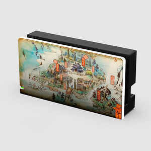 Karikatür taban koruyucu kılıf Nintendo anahtarı Moded TV Dock şarj sert ABS muhafazası Faceplate kabuk NS oyun konsolu - Product Image 1