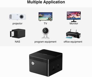 CHUWI LarkBox Pro4KミニPCIntel Celeron J4125クアッドコア6 GBRAM 128 GBROMウィンドウs10デスクトップコンピューターHD USB-C BT 5.1、wifi - Product Image 4