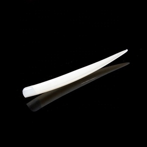 Sharp Ending Stiletto Nail <strong>Tip</strong> 12pcs/bag Salon Practice Thin sharp extra Long Half Cover Stiletto Artificial 12 Sizes Nail <strong>Tips</strong> - Product Image 6