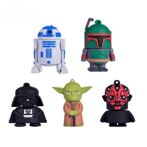 Orijinal Usb bellek sürücüler PVC çizgi film karakteri bellek sopa yıldız 4Gb 8Gb 16Gb 32Gb 64Gb 2.0 3.0 savaşları Pendrive anahtar Usb - Product Image 2