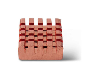 Best Selling Copper CPU Cooling <strong>Heatsink</strong> for Raspberry Pi 3 Model B Copper <strong>Heatsink</strong> - Product Image 2