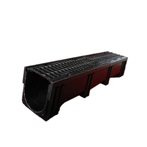 <strong>GRP</strong>/FRP Sewerage System Drainage Trench Channel Rain Water Drainage Ditch Sewer Gutter 150*<strong>400</strong>*1000