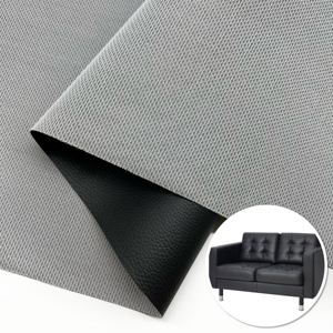 เก้าอี้ทำจาก <span class=keywords><strong>PVC</strong></span> สีดำกันน้ำขนาด0.6มม. ผ้าคลุมเก้าอี้หนังเทียมทันสมัยสำหรับโซฟา