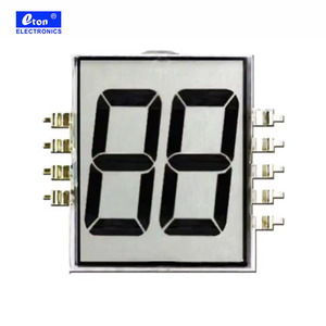 Formato personalizzato TN moduli schermo LCD 7 segmenti monocromatici