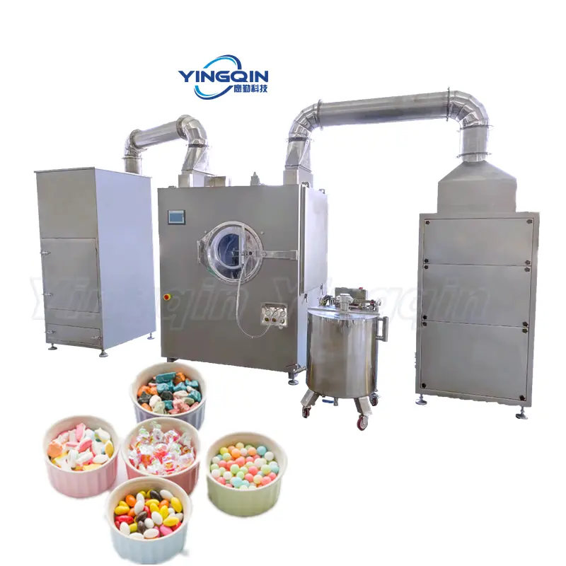 Macchina per il rivestimento di cioccolato di piccole dimensioni per la produzione di attrezzature automatiche in polvere per compresse multifunzione