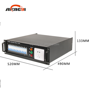 กล่องไฟ 12 ทาง 4kw ระบบสามเฟสห้าสายกล่องจ่ายไฟไฟเวที