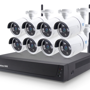 Tuya Smart 2,0 MP 8CH Wasserdichte WiFi Sicherheit Kamera System Mit TuyaSmart APP Control PST-TWK08BM