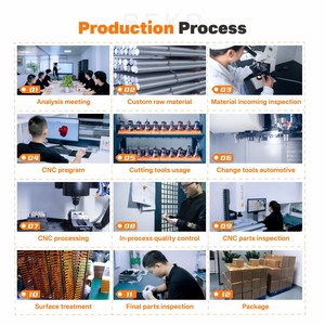 Oem מותאם אישית דיוק ייצור cnc כרסום וחלקי סיבוב בפליז נירוסטה טיטניום עם שירות edm - Product Image 5
