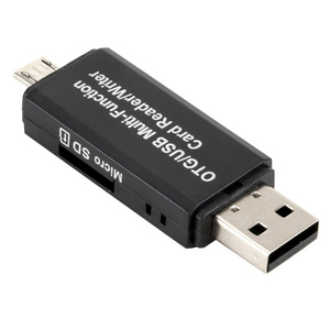 适用于Android手机平板电脑的sd卡读卡器微型USB OTG至USB 2.0适配器存储卡读卡器 - Product Image 6