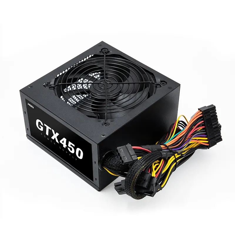 80Plus Psu Atx Alimentation à découpage Alimentation Haute Efficacité Puissance De Jeu Source 450 Watt Alimentation Pour Pc