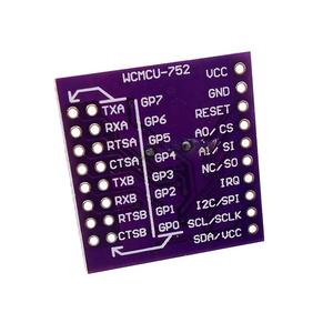 MCU752 SC16IS752 I2C/SPI bus <strong>interface</strong> to dual channel <strong>UART</strong> conversion <strong>module</strong> - Product Image 4