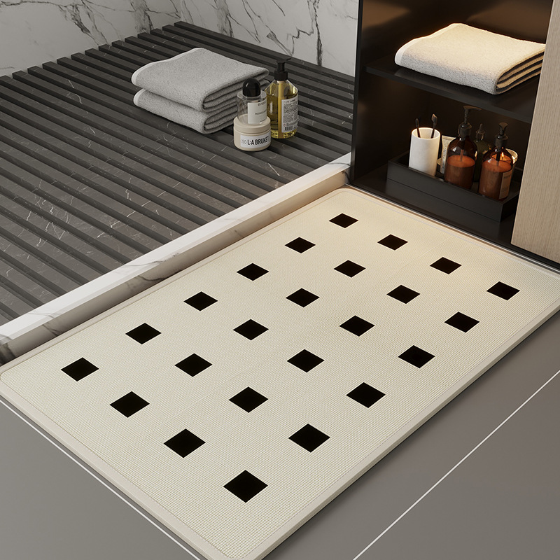 Stylish woven - beige - checkered